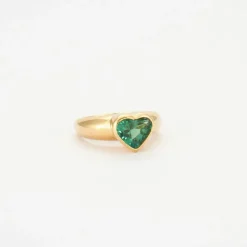 Bague en Or jaune, topaze