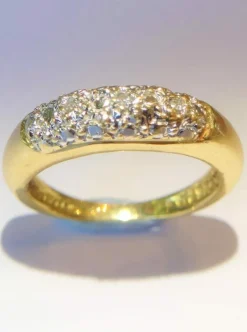 Bague en or 18k et diamants