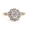 Bague en platine et Diamants
