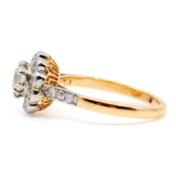 Bague en platine et Diamants