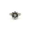 Bague Entourage Or blanc 18k & Diamants