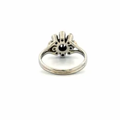 Bague Entourage Or blanc 18k & Diamants