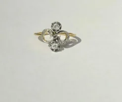 Bague Entrelacs Diamants