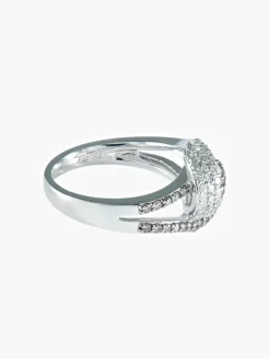 Bague Entrelacs Diamants