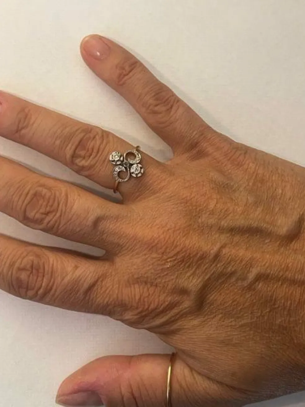 Bague Entrelacs Diamants