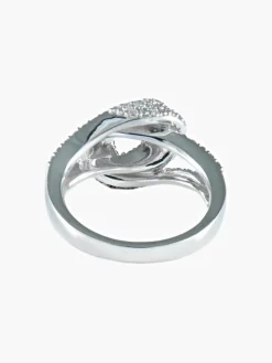Bague Entrelacs Diamants