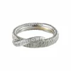 Bague Entrelacs Diamants ORO TREND