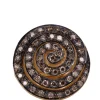 Bague escargot Or jaune Diamant