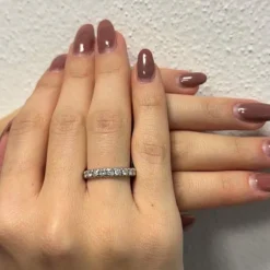 Bague Eternelle avec diamants 1,15 ct