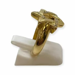 Bague Etoile de David or et diamants