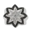 Bague Etoile Or blanc Diamant