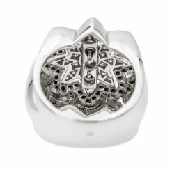 Bague Etoile Or blanc Diamant