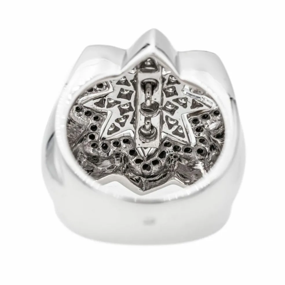 Bague Etoile Or blanc Diamant