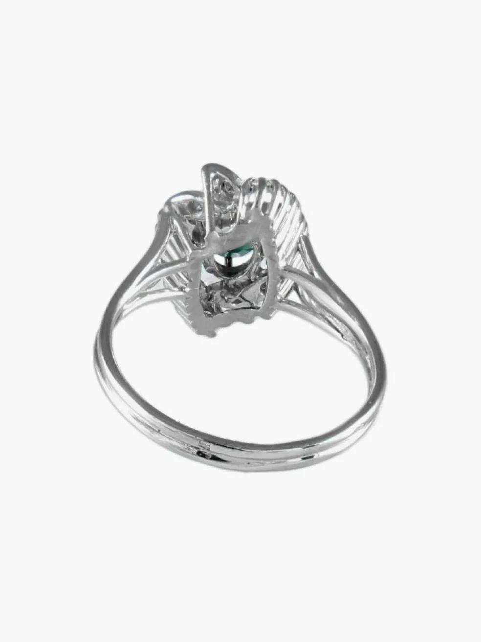 BAGUE "ETREINTE" OR DIAMANTS & SAPHIR