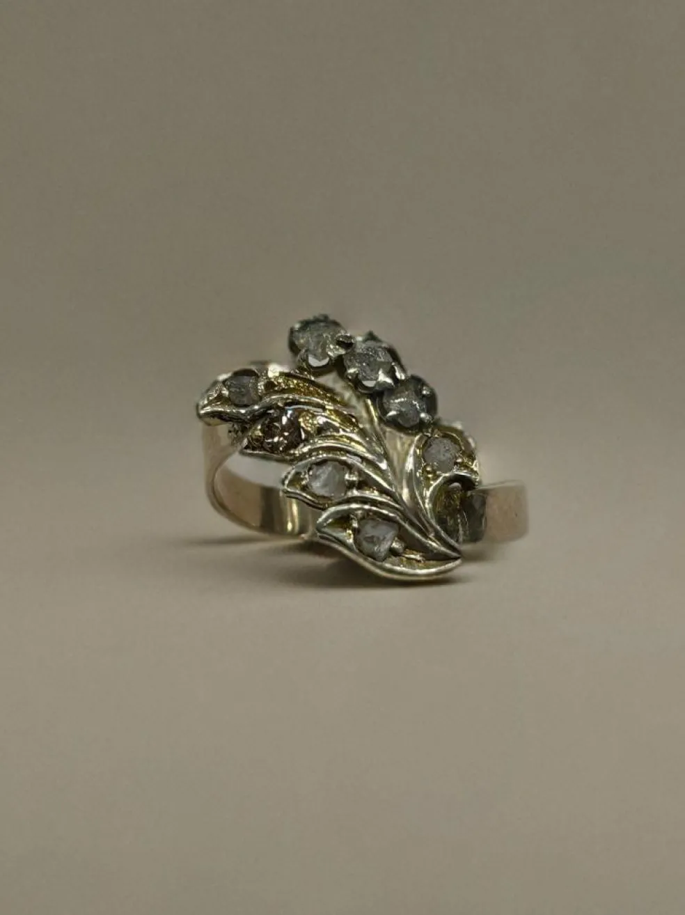 Bague Feuillage