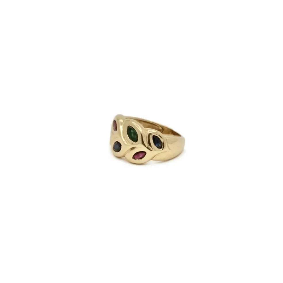 Bague feuillage