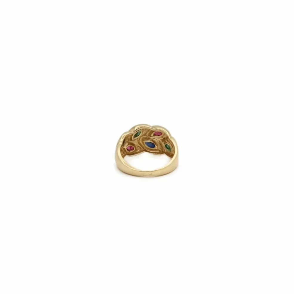 Bague feuillage