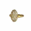 Bague fin XIXè siècle or jaune et diamants
