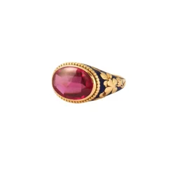 Bague fin XIXéme, émaillée