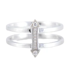 Bague Flèche Diamants