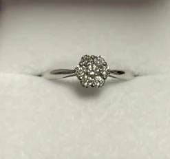 Bague Fleur 7 diamants
