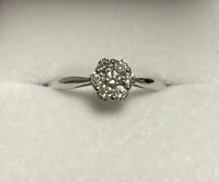 Bague Fleur 7 diamants