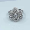 Bague Fleur Diamants