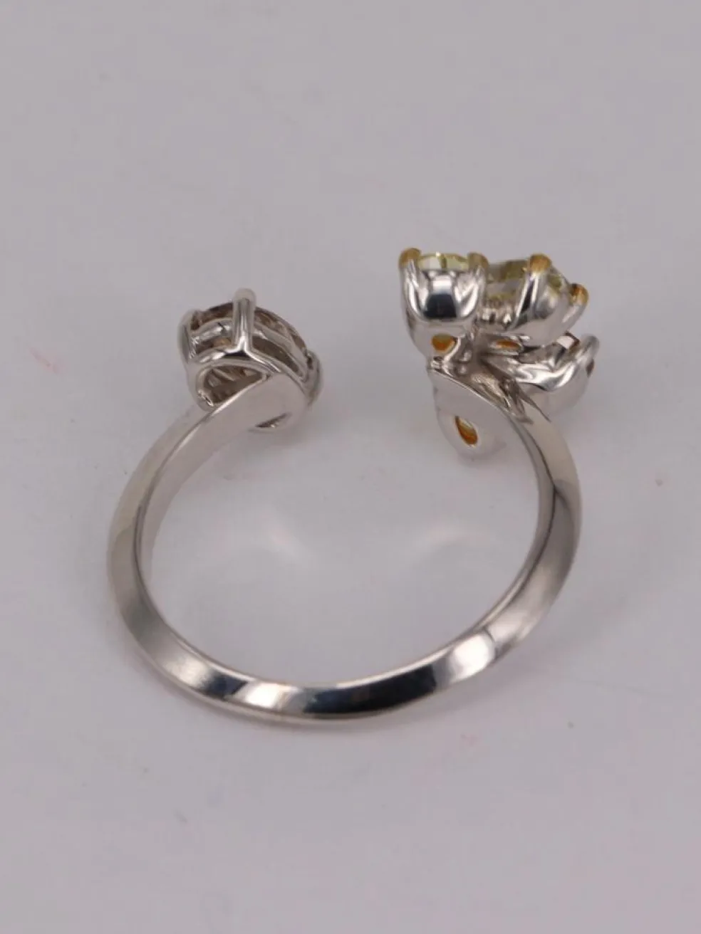 Bague Fleur Diamants