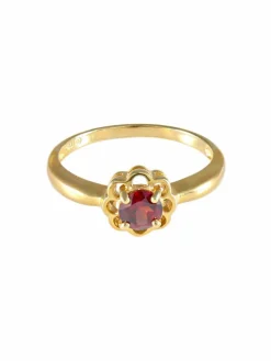Bague Fleurette Rubis