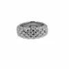 Bague Fope or blanc