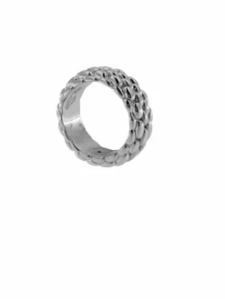 Bague Fope or blanc