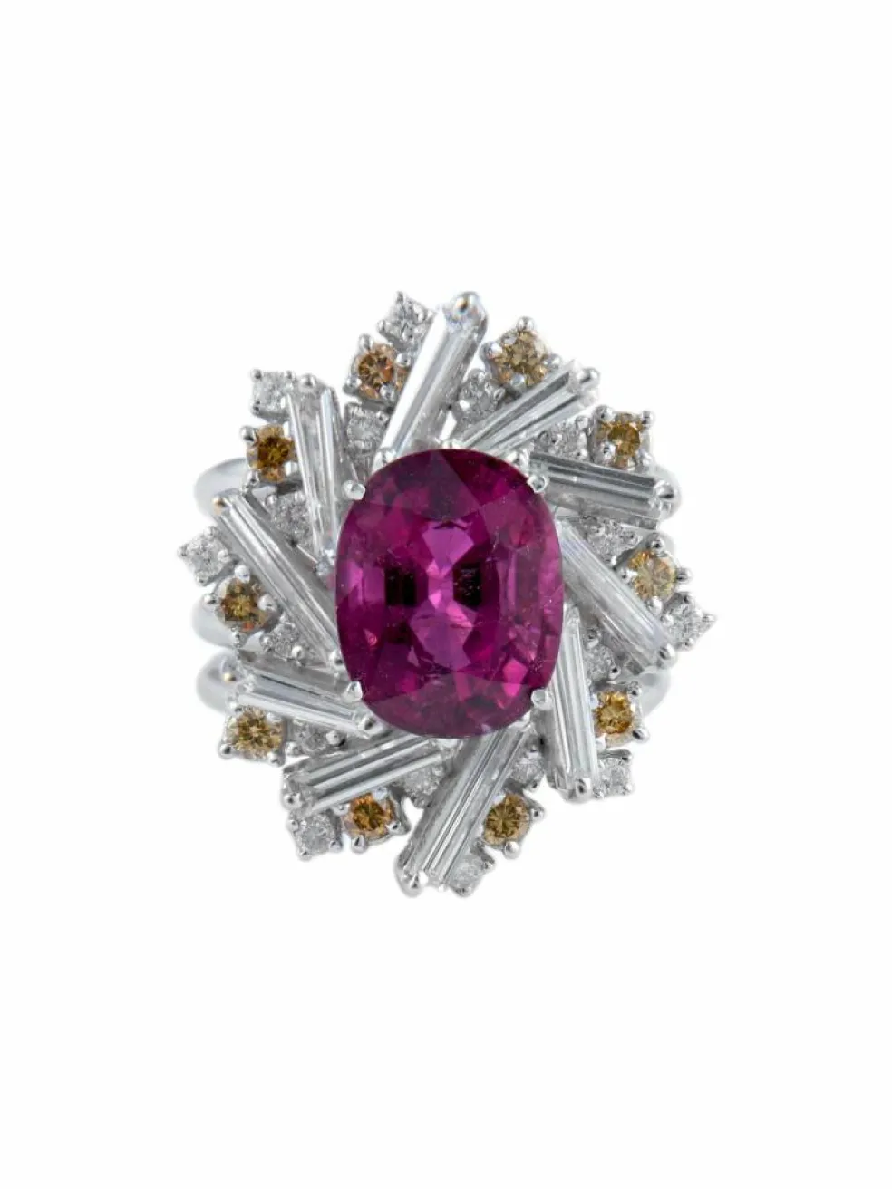 Bague Galaxie Tourmaline rose