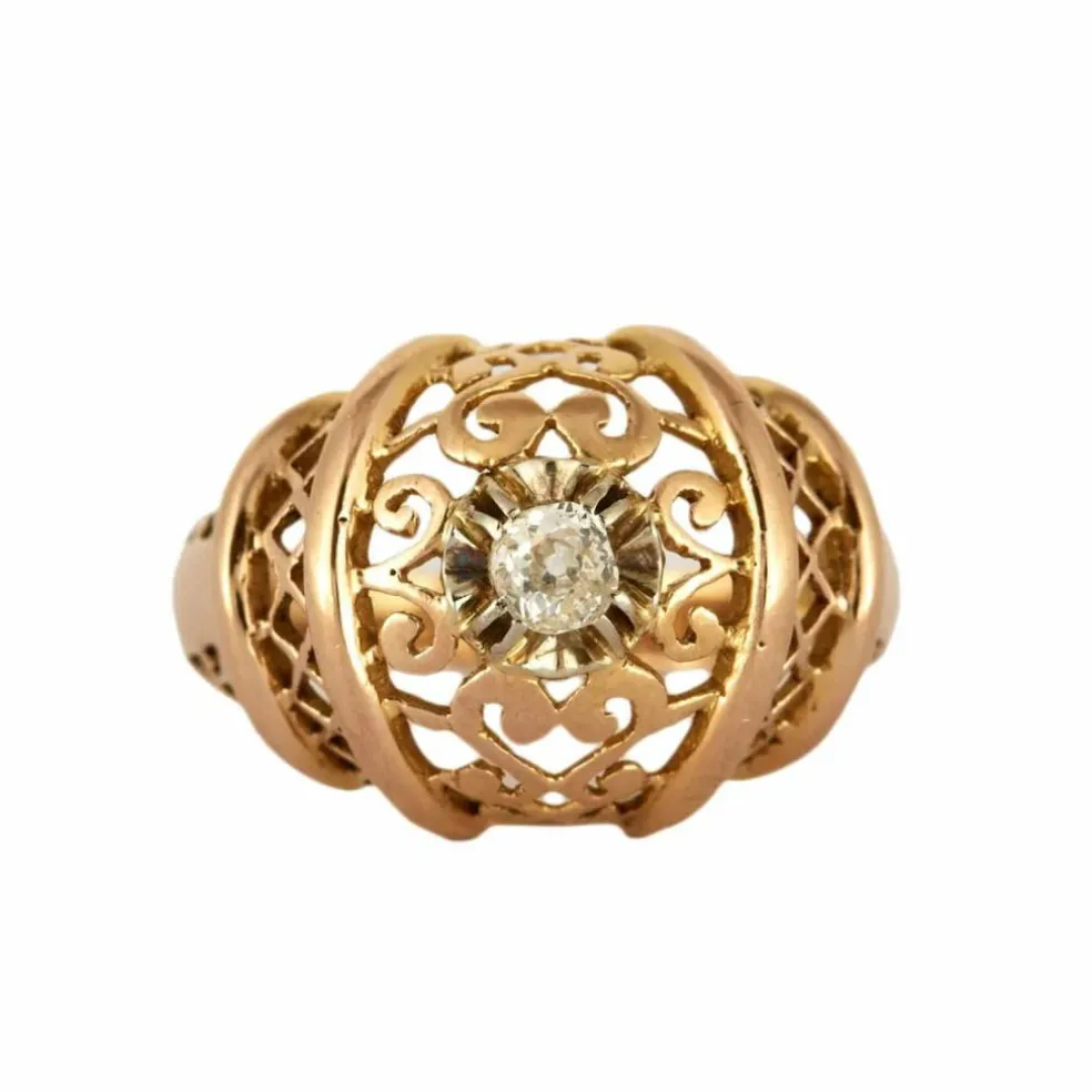 BAGUE "GARANCE" DIAMANT