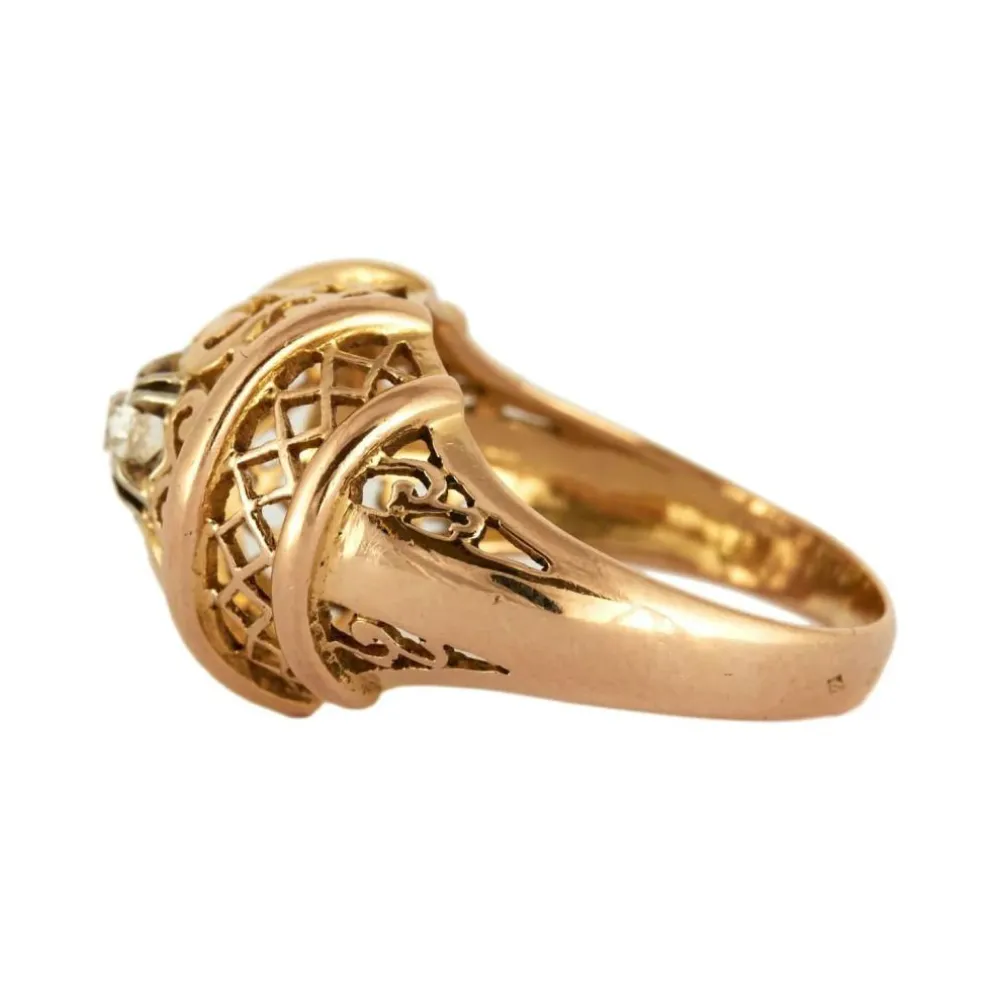 BAGUE "GARANCE" DIAMANT