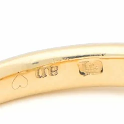 Bague Glamira en or jaune émeraude