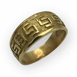 Bague grecque en or jaune