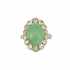Bague Jade Diamants