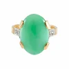 Bague Jade Diamants