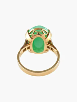 Bague Jade Diamants