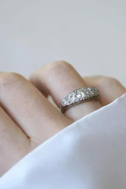 Bague Jarretière Art Déco