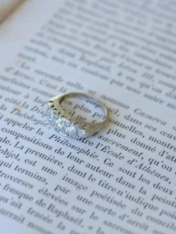 Bague Jarretière Art Déco