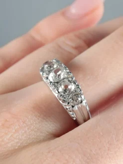 Bague Jarretière Diamants