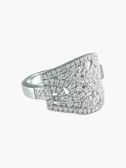 Bague Jarretière Diamants