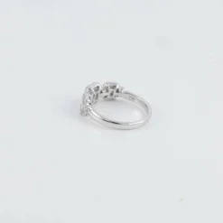 Bague Jarretière Diamants baguettes
