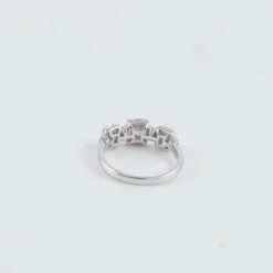 Bague Jarretière Diamants baguettes