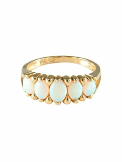 Bague Jarretière Opales