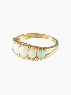 Bague Jarretière Opales