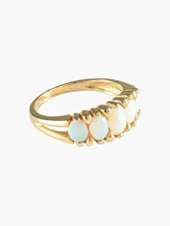 Bague Jarretière Opales