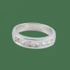 Bague Jonc 7 Diamants