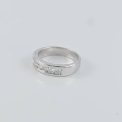 Bague Jonc 7 Diamants
